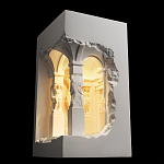 Встраиваемый в стену гипсовый светильник под покраску с колоннами и арками в античном стиле Antiquity Athena варинант исполнения - 7 | Loft Concept в Ростове-на-Дону