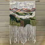  Гобелен Волшебный Лес в зеленых тонах Magic Forest I  варинант исполнения - 5 | Loft Concept в Ростове-на-Дону