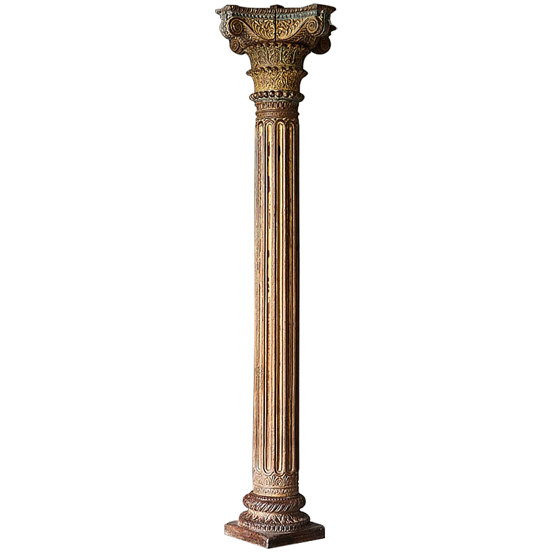      Bhavnagar Antique Column Brown   -- | Loft Concept 