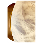 Бра в форме диска из натурального камня Cryptocrystalline Stone варинант исполнения - 3 | Loft Concept в Ростове-на-Дону