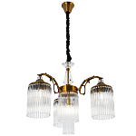 Подвесная люстра с плафонами с виде трубчатых хрустальных подвесок Cadice Chandelier варинант исполнения - 2 | Loft Concept в Ростове-на-Дону