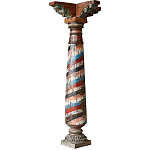 Антикварная колонна из массива тика Unique Indian Antique Column варинант исполнения - 1 | Loft Concept в Ростове-на-Дону