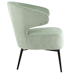 Современное мягкое кресло на металлических ножках Rakush Pistachio варинант исполнения - 5 | Loft Concept в Ростове-на-Дону