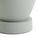 Приставной столик из массива манго Tom-tom Grey варинант исполнения - 2 | Loft Concept в Ростове-на-Дону