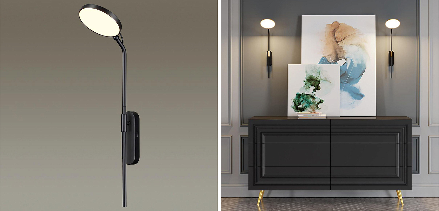 Бра Maxine Light Wall lamp Lantern Black Бра Maxine Light Wall lamp Lantern Black - Loft-Concept в Ростове-на-Дону