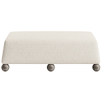 Дизайнерская Банкетка Wakonda с деревянными шариками  варинант исполнения - 2 | Loft Concept в Ростове-на-Дону