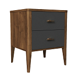 Тумба прикроватная с 2-мя ящиками Tasteful Furniture Light варинант исполнения - 4 | Loft Concept в Ростове-на-Дону