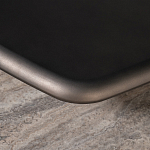 Столик журнальный квадратный  с полкой Sculptural Marble Accent с мрамором  варинант исполнения - 6 | Loft Concept в Ростове-на-Дону