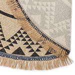 Ковер круглый из комбинированного состава Fantasy варинант исполнения - 4 | Loft Concept в Ростове-на-Дону