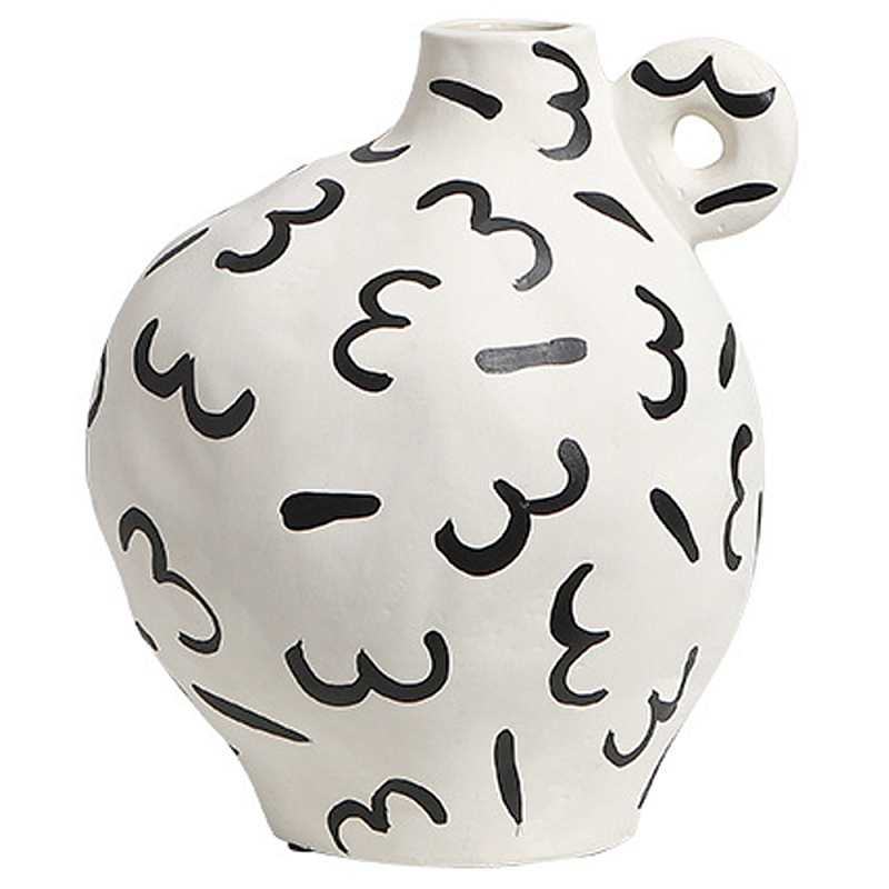   White Doodle Vase S    -- | Loft Concept 