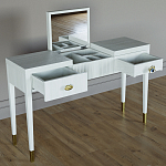 Туалетный стол - Трельяж Elsa Dreams White 120 см варинант исполнения - 2 | Loft Concept в Ростове-на-Дону