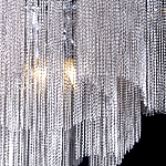 Люстра потолочная с металлическими цепочками Диаметр 99 см Atlantis Chain варинант исполнения - 5 | Loft Concept в Ростове-на-Дону