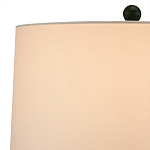 Настольная лампа зеленая с тканевым абажуром Splashes of Green Moss варинант исполнения - 3 | Loft Concept в Ростове-на-Дону