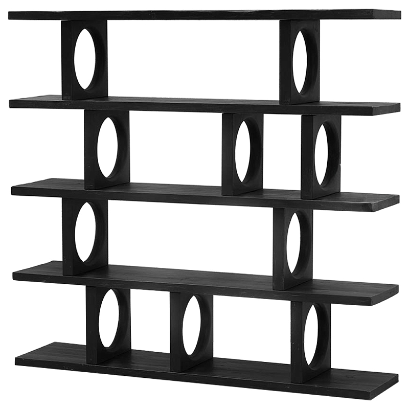   Noyer Wooden Black Rack   -- | Loft Concept 