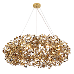 Люстра подвесная круглая с многочисленными металлическими круглыми элементами Terzani Argent варинант исполнения - 5 | Loft Concept в Ростове-на-Дону