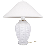 Настольная лампа керамическая с абажуром Valencia варинант исполнения - 2 | Loft Concept в Ростове-на-Дону