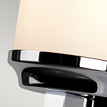 Бра для ванных комнат с белым цилиндрическим плафоном на прямоугольном основании цвета хром Feiss варинант исполнения - 6 | Loft Concept в Ростове-на-Дону