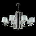 Люстра с 8-ю цилиндрическими плафонами из стекла Laurent варинант исполнения - 9 | Loft Concept в Ростове-на-Дону