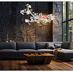 Люстра с цветочным декором Miscellaneous herbs варинант исполнения - 5 | Loft Concept в Ростове-на-Дону