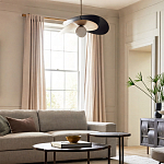 Люстра круглая с 2-мя металлическими абажурами Andromeda варинант исполнения - 6 | Loft Concept в Ростове-на-Дону