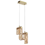 Подвесной светильник волнистой формы из фактурного стекла Wave варинант исполнения - 1 | Loft Concept в Ростове-на-Дону