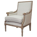 Кресло William Classical Armchair beige flax варинант исполнения - 3 | Loft Concept в Ростове-на-Дону