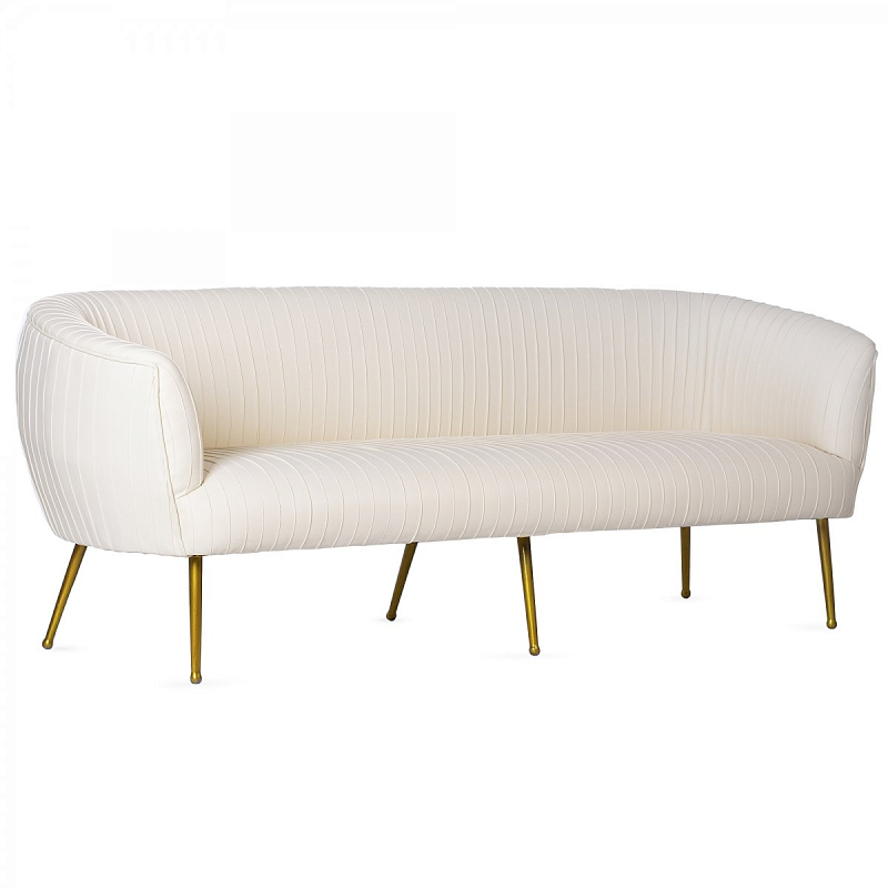  Souffle Settee Leather ivory leather    -- | Loft Concept 