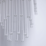 Бра с круглым основанием и длинными прозрачныи стеклянными трубками Nembus варинант исполнения - 6 | Loft Concept в Ростове-на-Дону