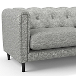 Мебельная ткань Шенилл серый цвет 138 см T4-34 варинант исполнения - 7 | Loft Concept в Ростове-на-Дону