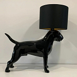 Лампа COLLECTION OF DOGS с абажуром Бультерьер варинант исполнения - 9 | Loft Concept в Ростове-на-Дону