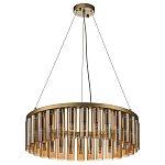 Люстра со стеклянными цилиндрическими плафонами Luminous Cylinders Amber Round варинант исполнения - 4 | Loft Concept в Ростове-на-Дону