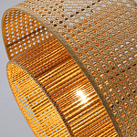 Подвесной светильник с абажуром из плтеного бамбука Light Inside the Cell варинант исполнения - 5 | Loft Concept в Ростове-на-Дону