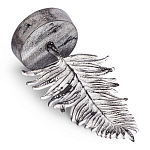 Статуэтка Metal Flowers античная платина варинант исполнения - 2 | Loft Concept в Ростове-на-Дону