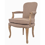 Кресло Aubrey Classical Armchair brown flax варинант исполнения - 3 | Loft Concept в Ростове-на-Дону