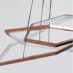 Люстра с 3-мя подвесами в виде шестиугольников Hexagon Horizontal варинант исполнения - 6 | Loft Concept в Ростове-на-Дону