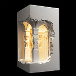 Встраиваемый в стену гипсовый светильник под покраску с колоннами и арками в античном стиле Antiquity Athena варинант исполнения - 5 | Loft Concept в Ростове-на-Дону