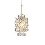 Подвесной светильник с декором из натуральной морской ракушки Iridescent Light варинант исполнения - 1 | Loft Concept в Ростове-на-Дону