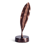 Статуэтка Metal Flowers платина варинант исполнения - 2 | Loft Concept в Ростове-на-Дону