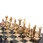 Шахматы настольные из натурального камня Оникс Decorative Thematic Chess варинант исполнения - 2 | Loft Concept в Ростове-на-Дону