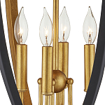 Подвесной светильник в форме фонаря чёрного цвета Black Lantern варинант исполнения - 2 | Loft Concept в Ростове-на-Дону