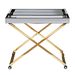 Стол сервировочный с зеркальной столешницей Splendid Serving Table варинант исполнения - 1 | Loft Concept в Ростове-на-Дону