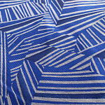 Мебельная ткань Жаккард синий принт 140 см T2-132 варинант исполнения - 1 | Loft Concept в Ростове-на-Дону