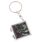 Зеркало брелок складное двухстороннее из натурального камня Серафинит Stone Mirrors варинант исполнения - 5 | Loft Concept в Ростове-на-Дону