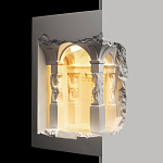 Встраиваемый в стену гипсовый светильник под покраску с колоннами и арками в античном стиле Antiquity Athena варинант исполнения - 1 | Loft Concept в Ростове-на-Дону