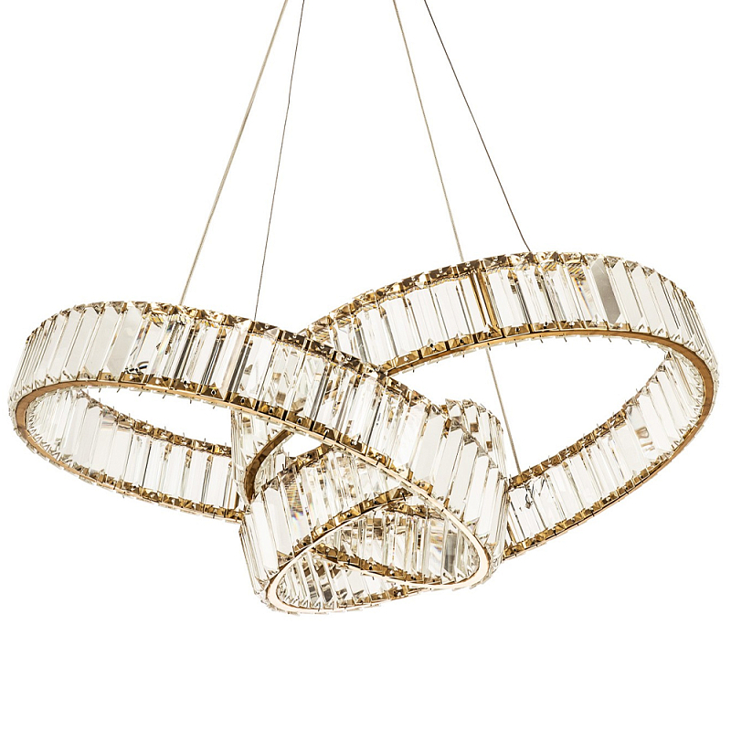         Ring Horizontal Oculus Gold Light Chandelier    -- | Loft Concept 