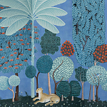 Мебельная ткань Oasis Blue Велюр  варинант исполнения - 1 | Loft Concept в Ростове-на-Дону