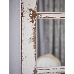 Зеркало-окно с эффектом старения в венецианском стиле Venetian White Mirror варинант исполнения - 7 | Loft Concept в Ростове-на-Дону