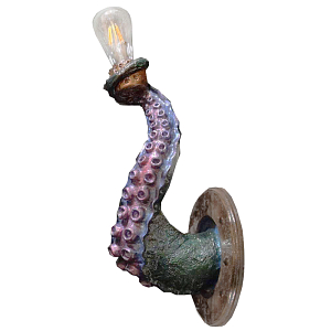Бра Лиловый Осьминог Wall Lamp Lilac Octopus