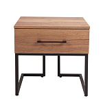 Тумба прикроватная с ящиком в стиле лофт Urban Style Space варинант исполнения - 3 | Loft Concept в Ростове-на-Дону