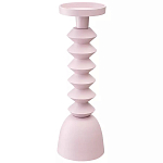 Подсвечник фигурный розовый Bright Accent 36 см варинант исполнения - 1 | Loft Concept в Ростове-на-Дону